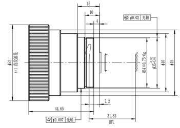 50mm/F2.0 Optical Athermal